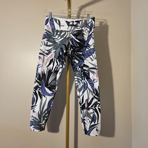 Calvin Klein Performance Pants - CK Calvin Klein Performance Bright Wick Yoga Workout Leggings Large